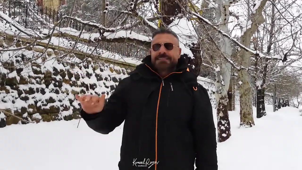 تحدّي الصقيع… السباحة في بركة جليد…