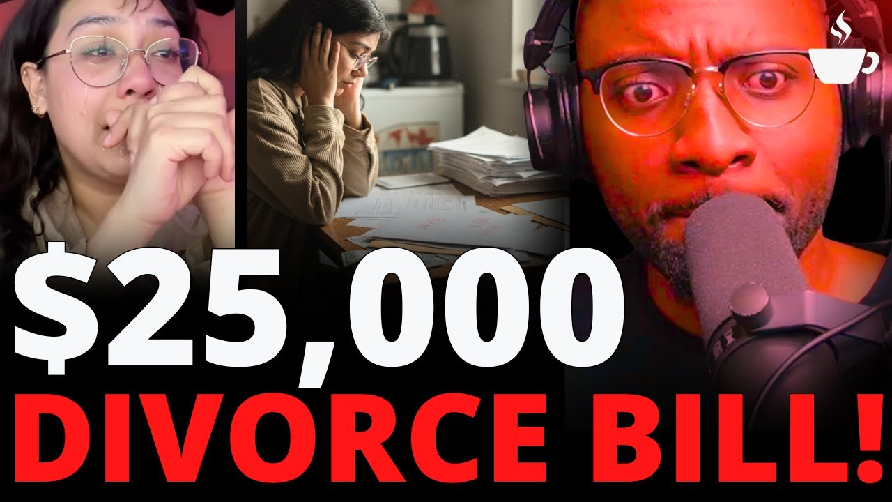 “I Can’t Afford This Divorce. That I Asked For” Single Mom Cries About Divorce Bill | The Coffee Pod