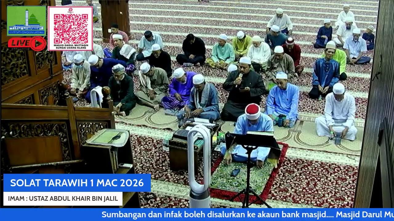 SOLAT TARAWIH 1 MAC 2026