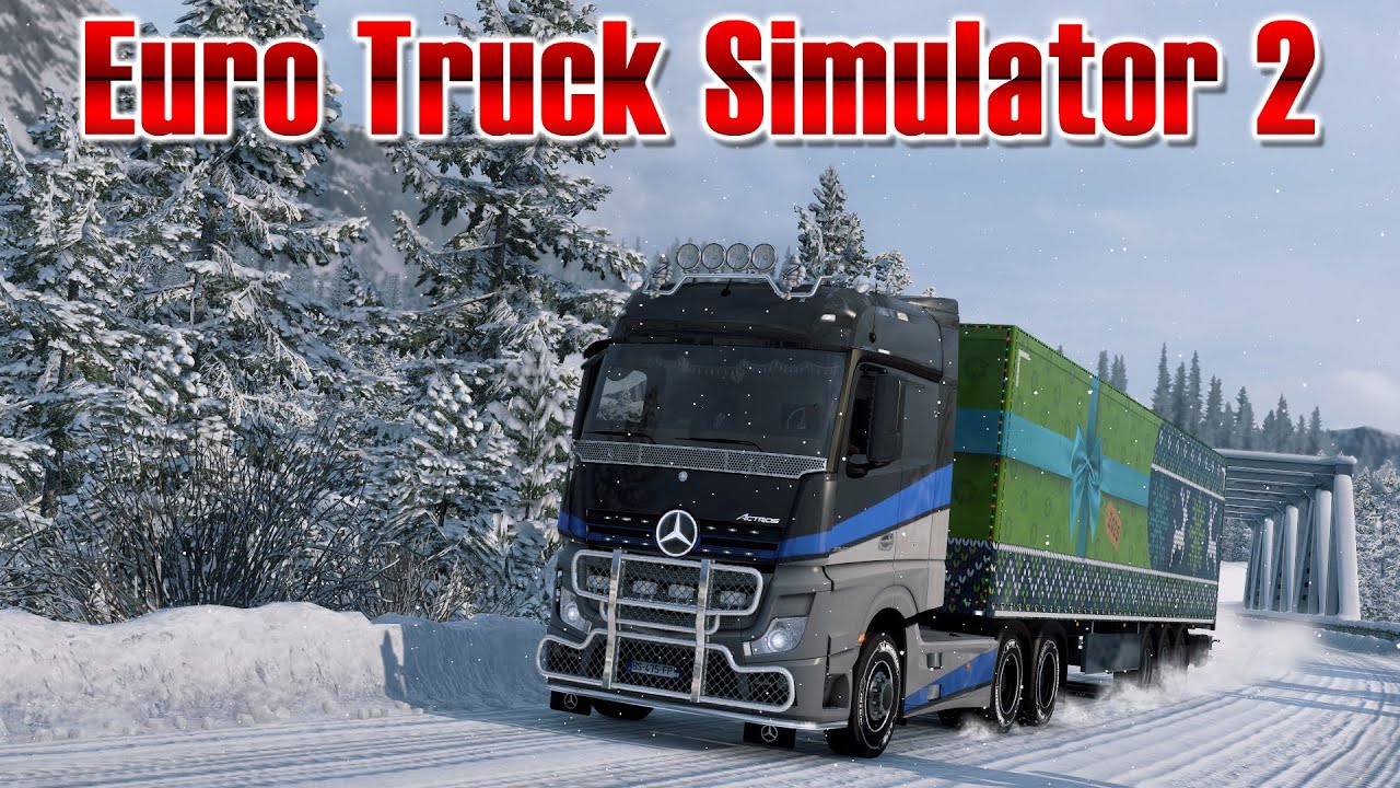 【ETS2】クリスマスイベント＆北欧の旅【雑談】