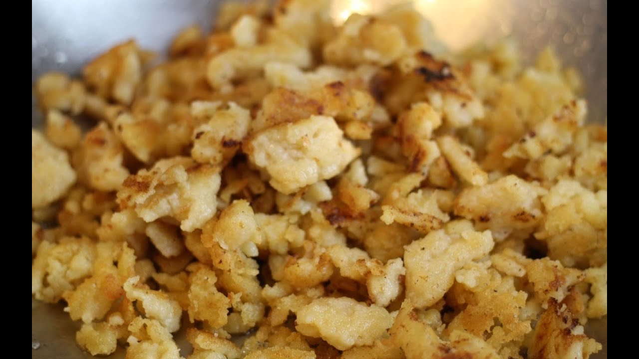 Spätzle ohne Ei Rezept vegan | Der Bio Koch #618