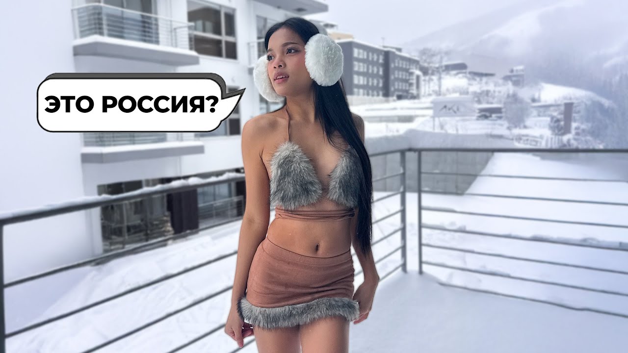 Тайка впервые в жизни потрогала снег и расплакалась&hellip;