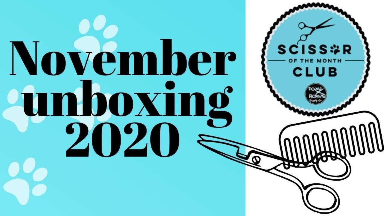 Foxy Roxy Scissor Of The Month Club Review November 2020