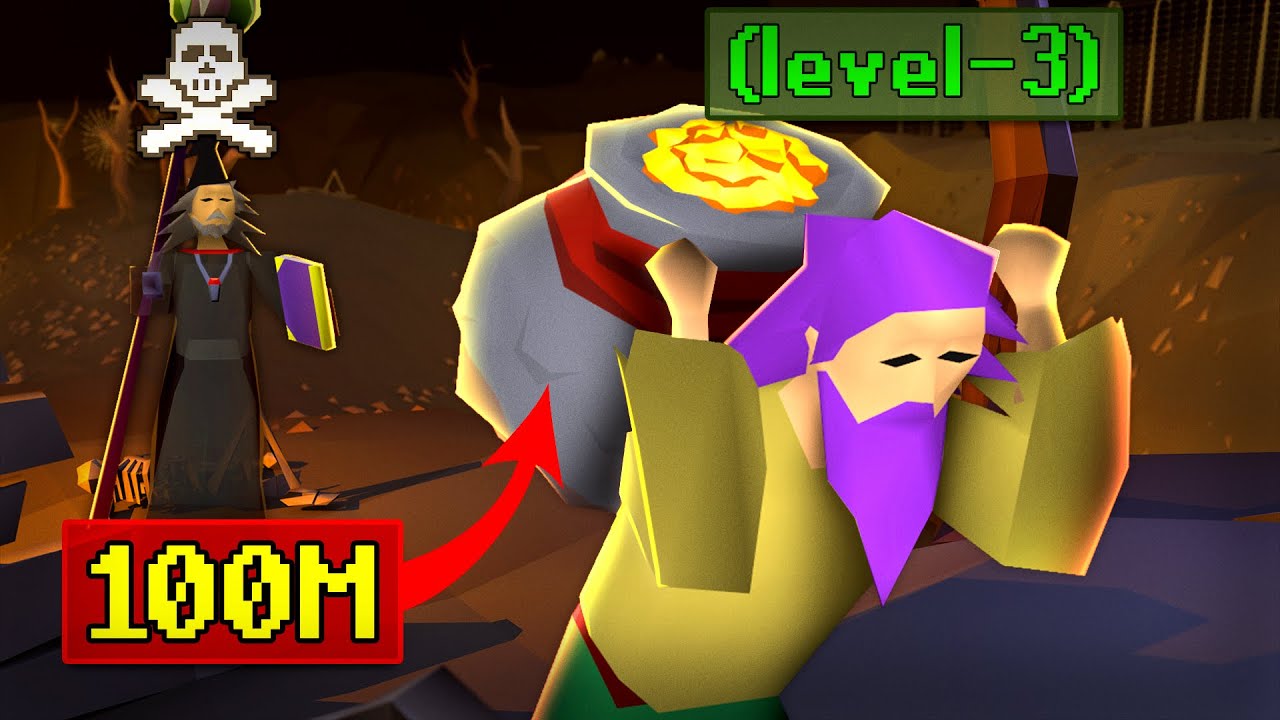 I made 100m on a lvl 3 Starting in the Wilderness