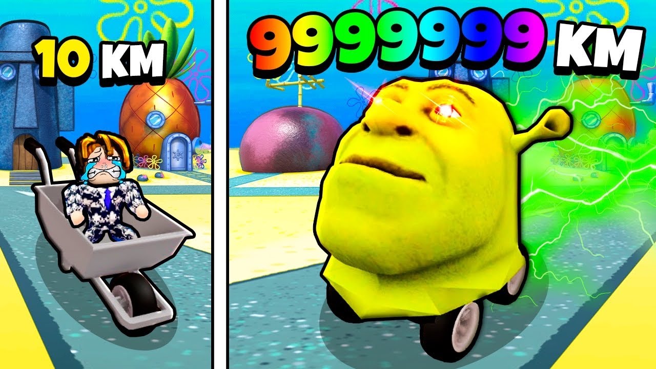 TODOS PEGAM O MEME MAIS LERDO DO PLANETA MAS MELHOREI PARA VELOCIDADE INFINITA 😱😱🤑🤑