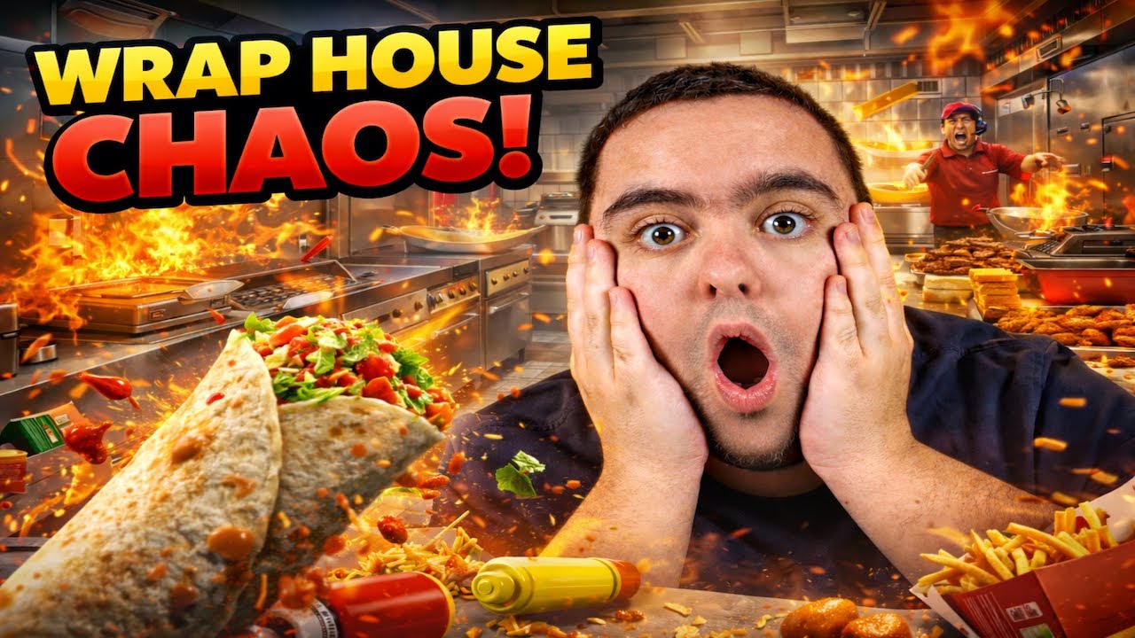 Can I Run the Best Wrap Shop in Town? 🌯 | Wrap House Simulator EP: 1