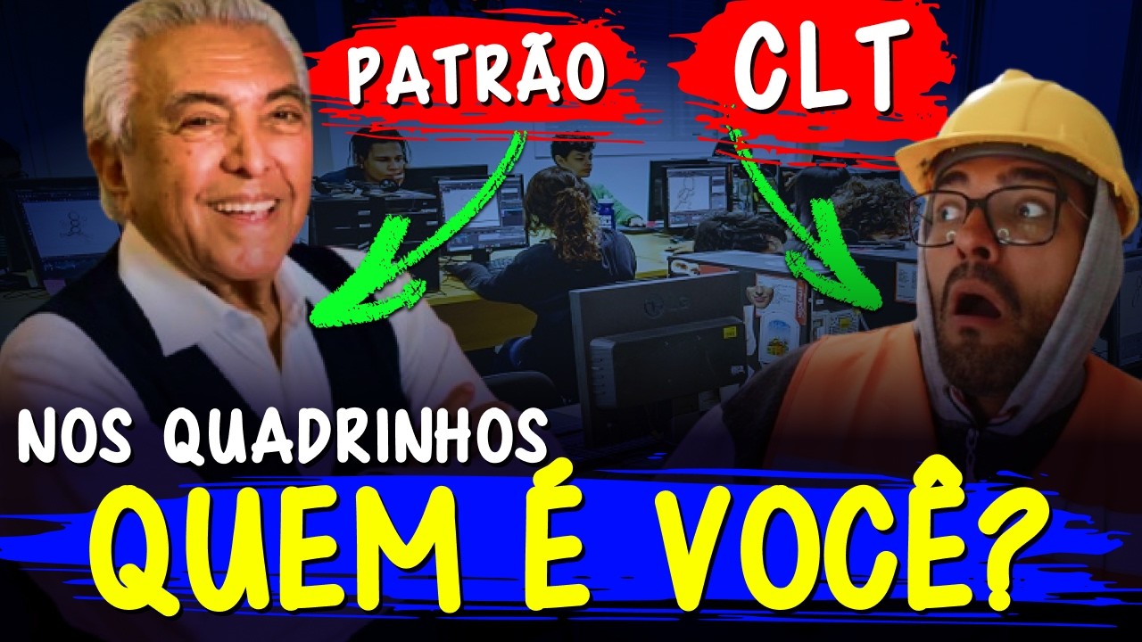 CLT ou Empresário? Nos Quadrinhos, que Profissional Você QUER SER?