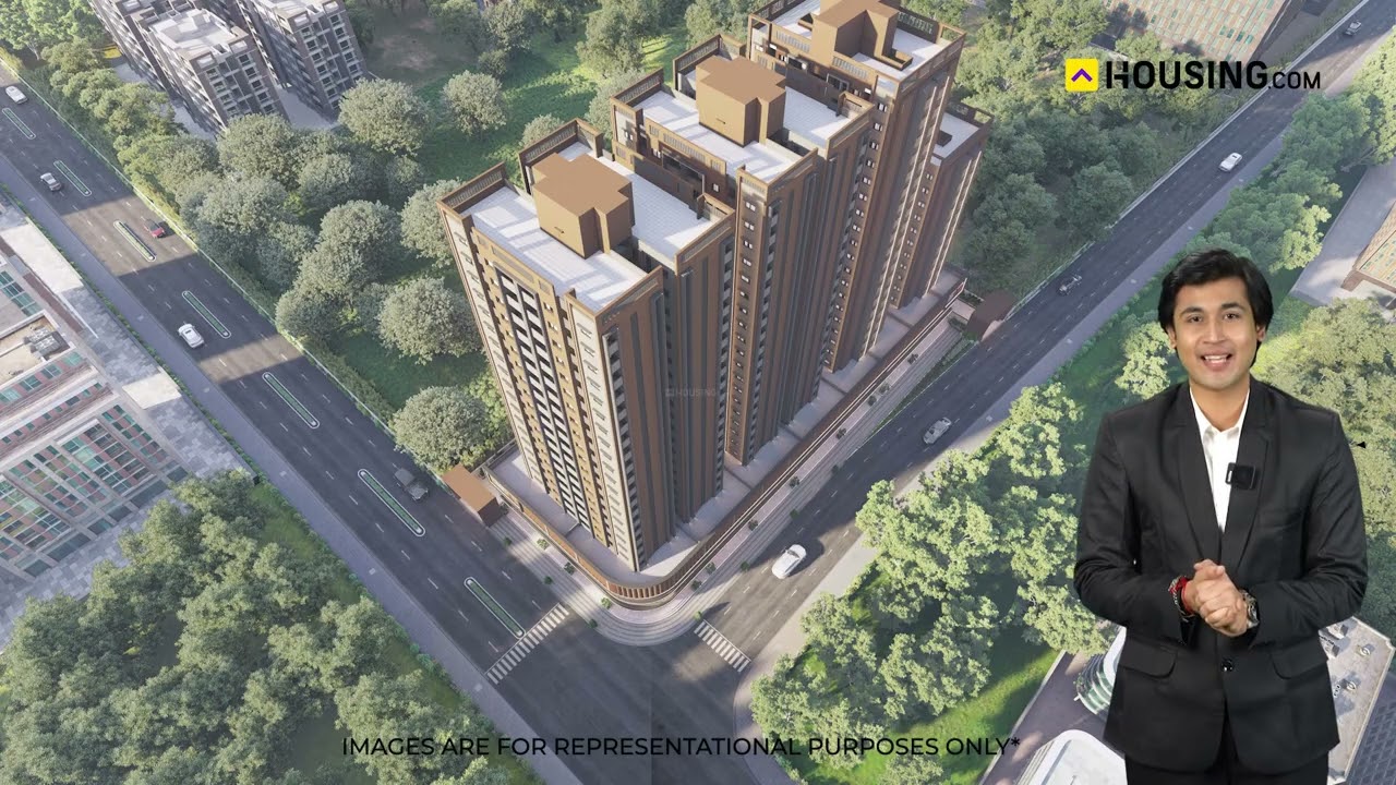 2, 3 BHK Apartments starting at Rs. 49.95 L | Vraj Central Vista | Indira Nagar, Nashik