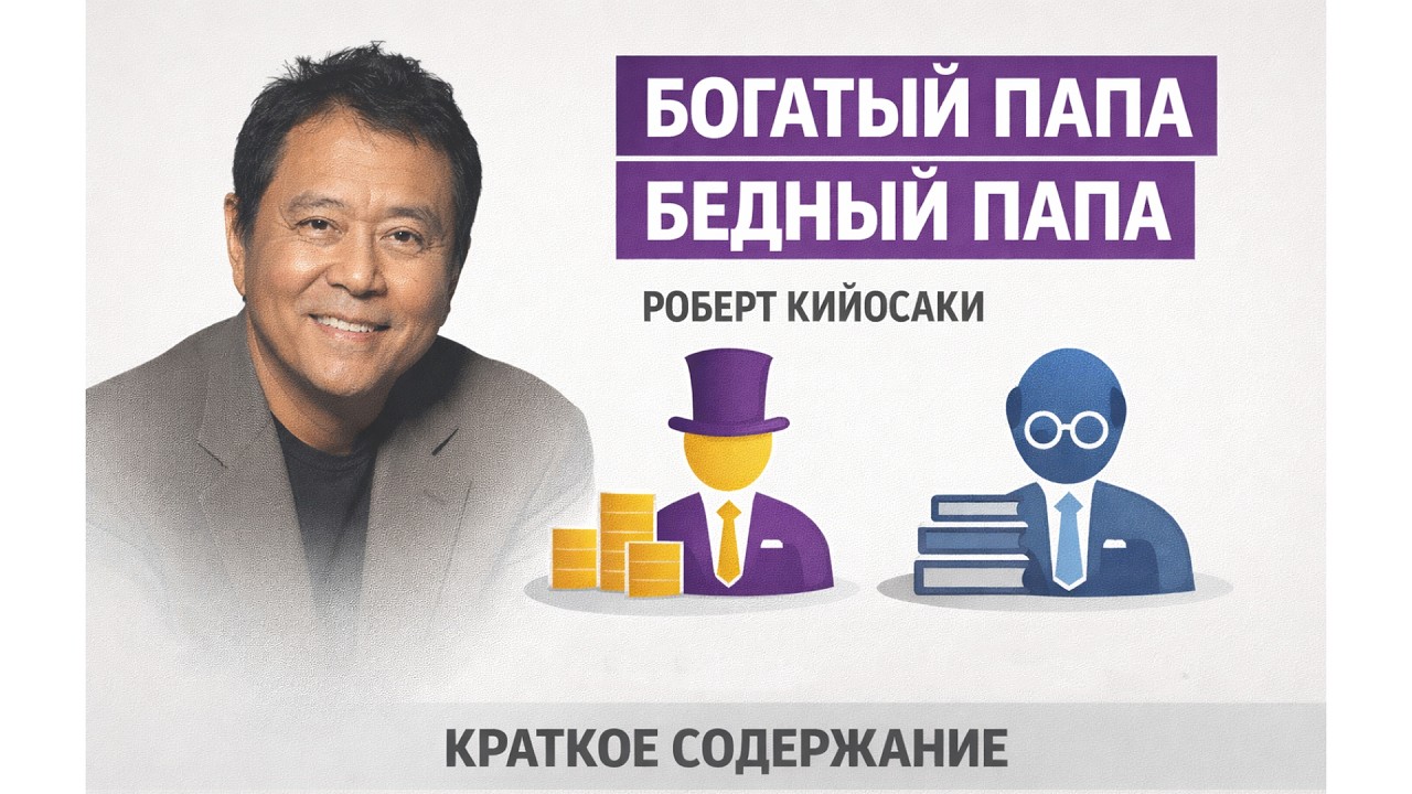 Как думают богатые? | Богатый папа, бедный папа — выжимка