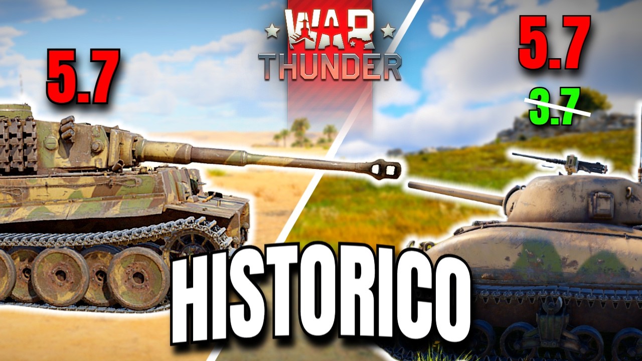 SI el BR de War Thunder fuese HISTÓRICO