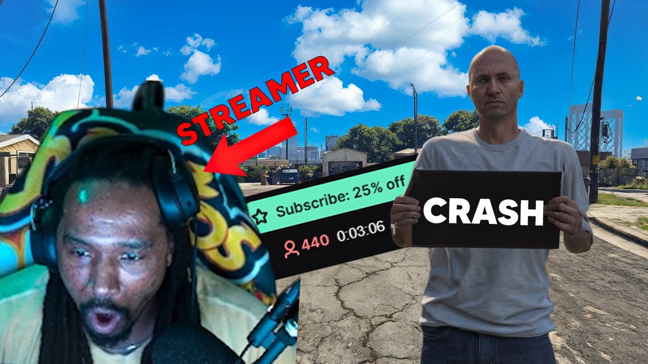 Trolling Streamers by Crashing Their Games In GTA RP
