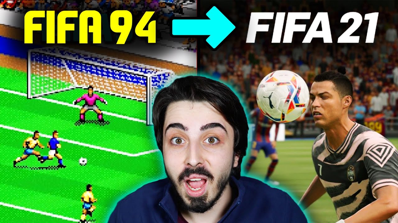 TÜM FIFA OYUNLARININ DEĞİŞİMİ // FIFA 94 - FIFA 21