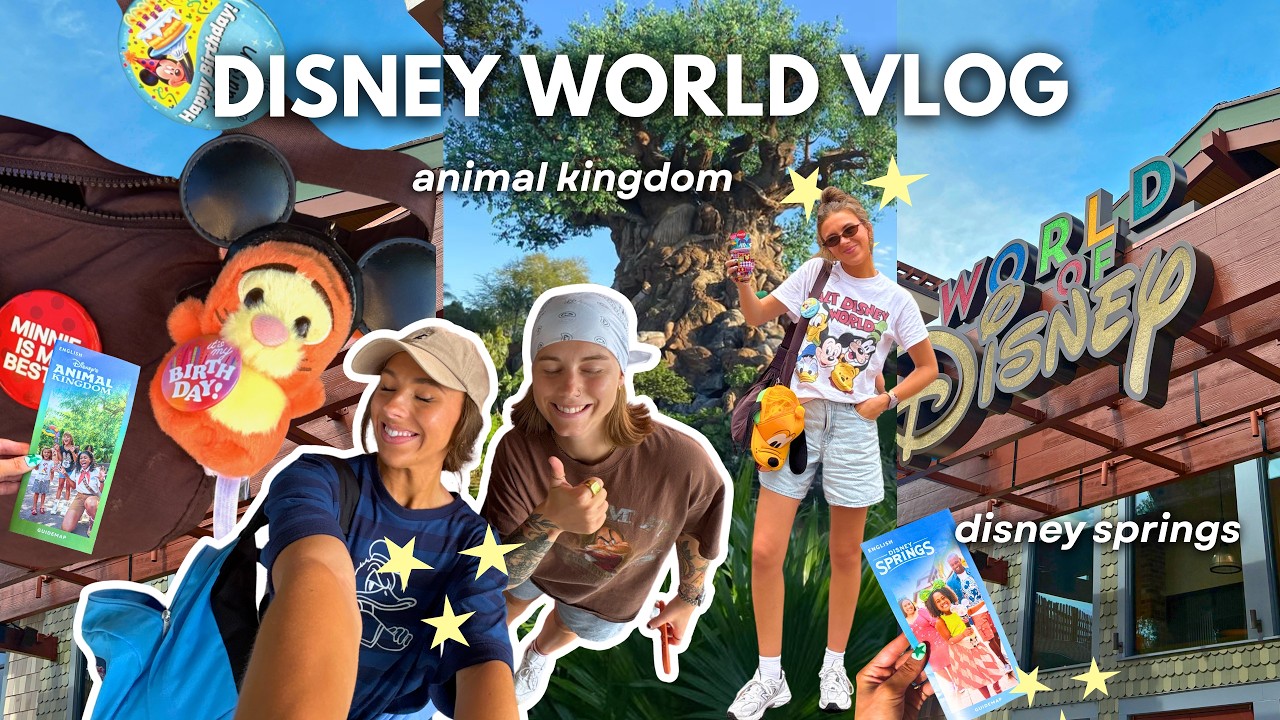 ВЛОГ ИЗ DISNEY WORLD!✨🐭 Animal Kingdom, Disney Springs, Сафари, Пандора, World of Disney, таинств...