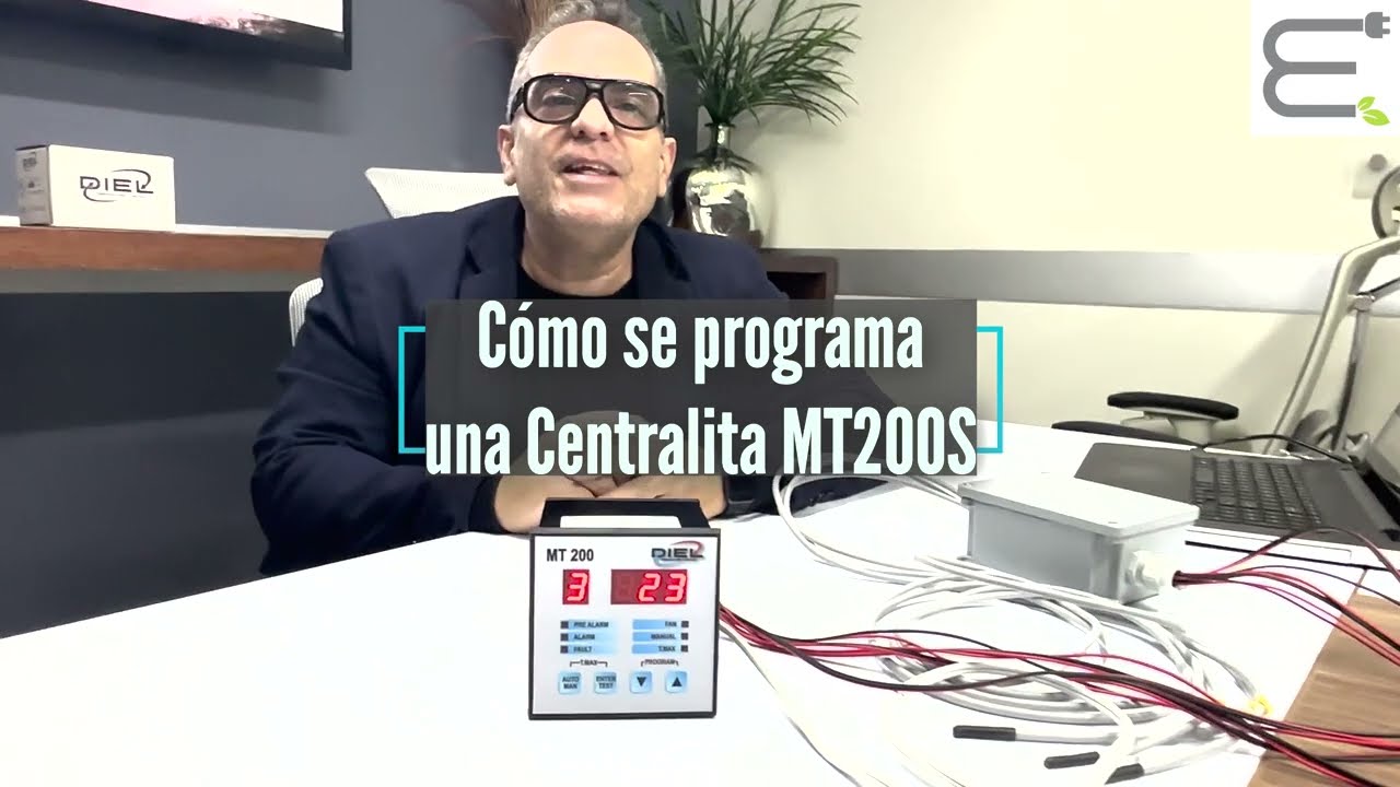 Cómo se programa una Centralita de control de temperatura Diel MT200S