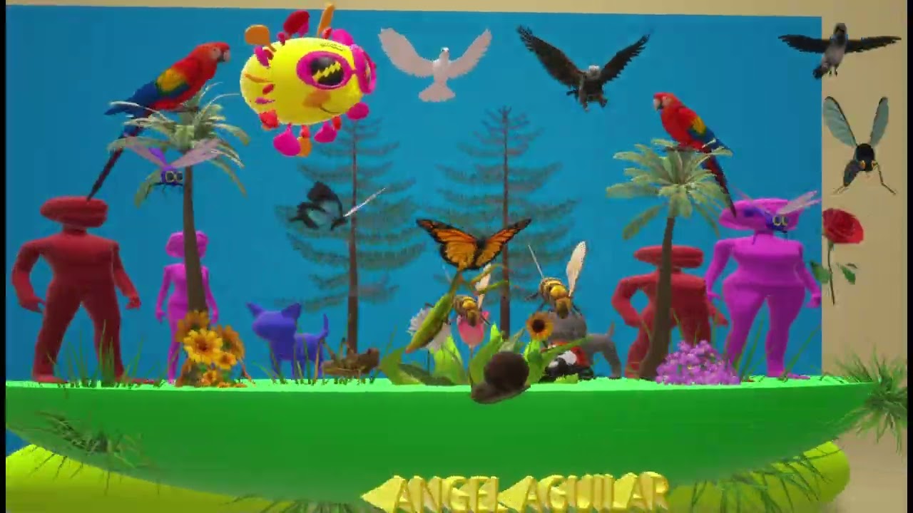 DE PASEO POR EL CAMPO FANTASIA ANIMADA INFANTIL CREADA POR ÁNGEL AGUILAR