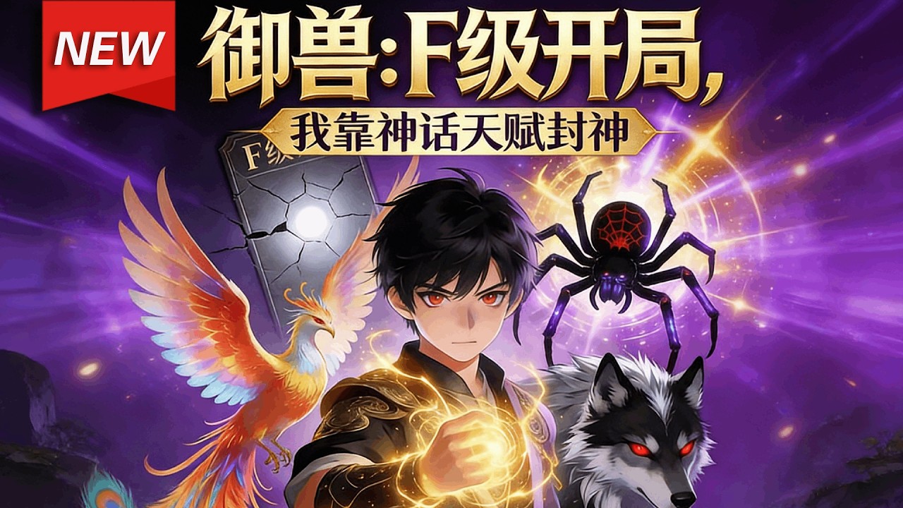 MULTISUB📢新番上线《御兽：F级开局，我靠神话天赋封神》第1~75集丨何幽转职成F级御兽师，遭嘲讽，意外觉醒神话级技能天启之眼，契约上古神灵，凭借金色魄力，让幻兽飞速进化！#漫剧 #破晓动漫社
