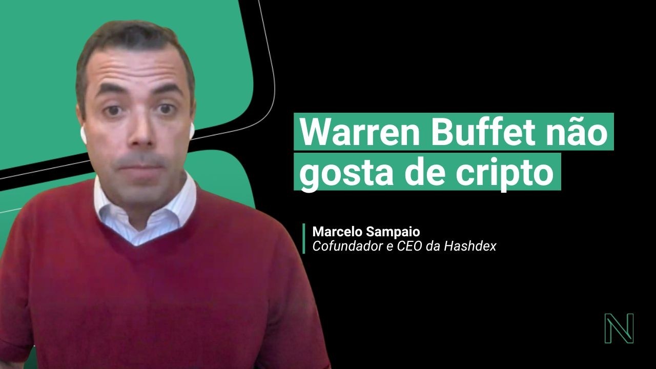 Warren Buffett n&atilde;o gosta de criptomoedas. Marcelo Sampaio, da Hashdex, responde as cr&iacute;ticas