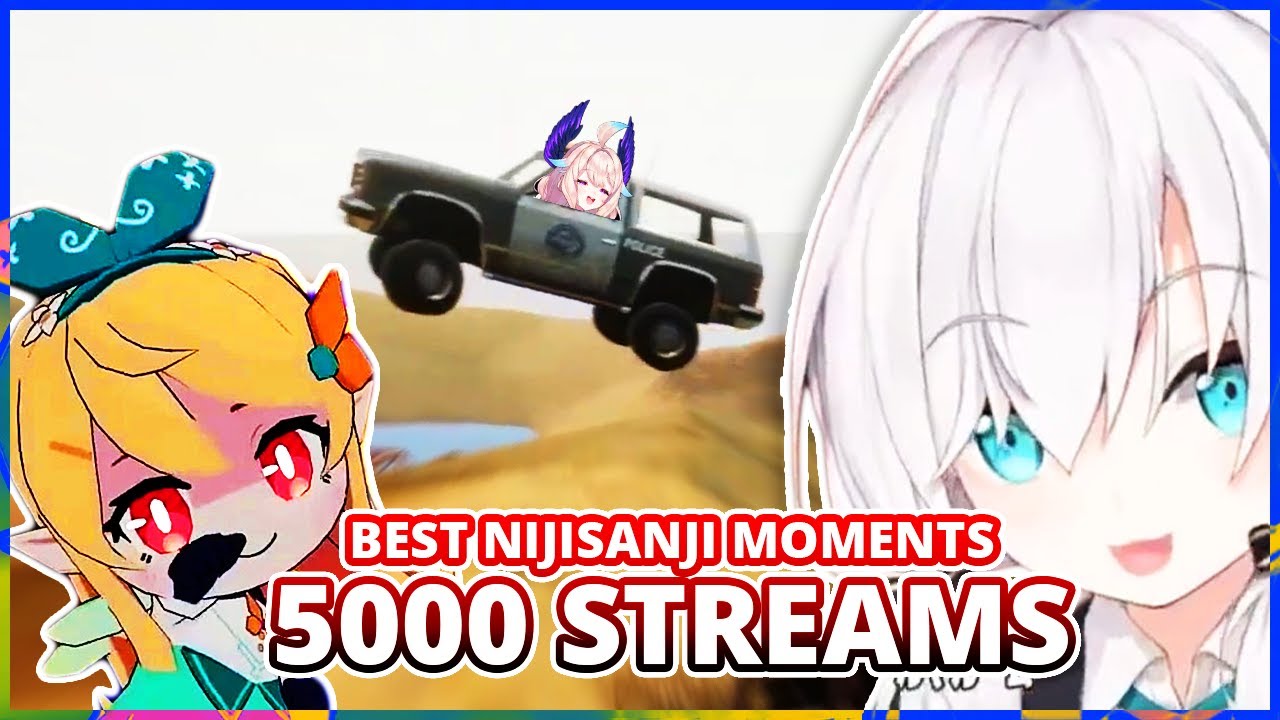 Nijisanji Moments from 5000 Streams | Niji WTF