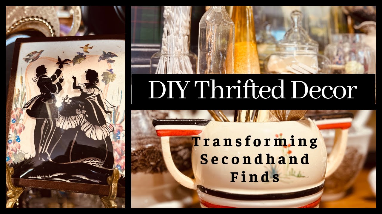 Thrift Store to Budget Friendly Decor [ How To Transform Your Finds] #vintage #diy #decor #budget