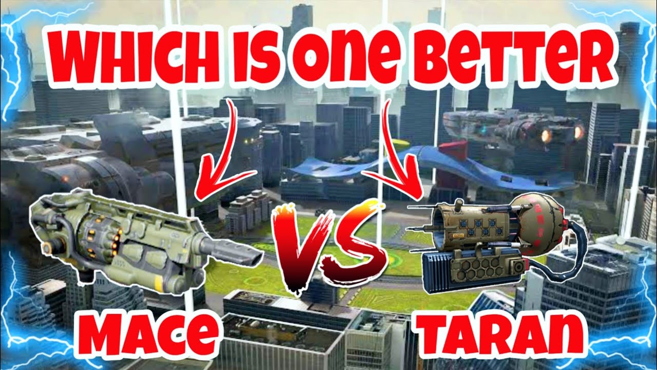 [WR]🔥 Mace VS Taran Weapon Comparison |War Robots|