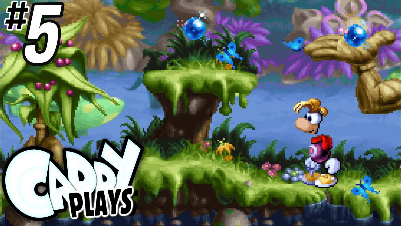 Caddy Plays Rayman Redemption (Part 5) [100% RUN]