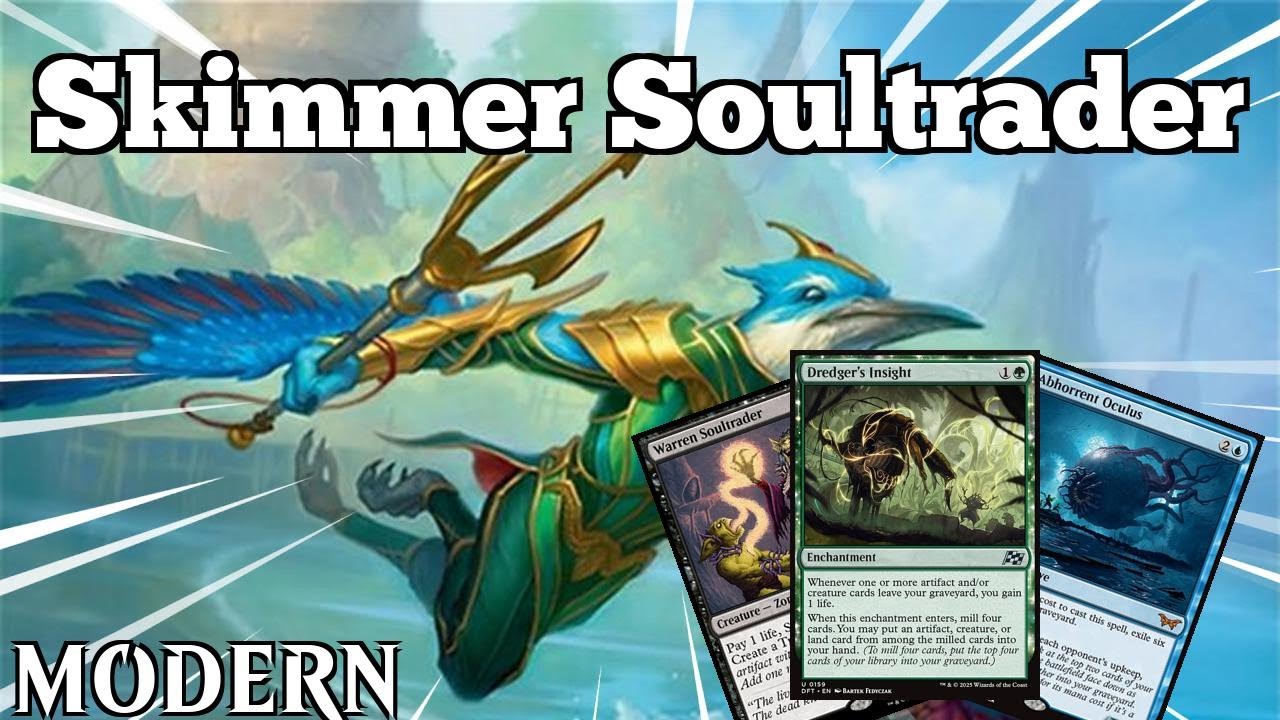 CRAZY QUICK Comboing & SUPER STEADY Grinding! | Skimmer Soultrader | Modern | MTGO