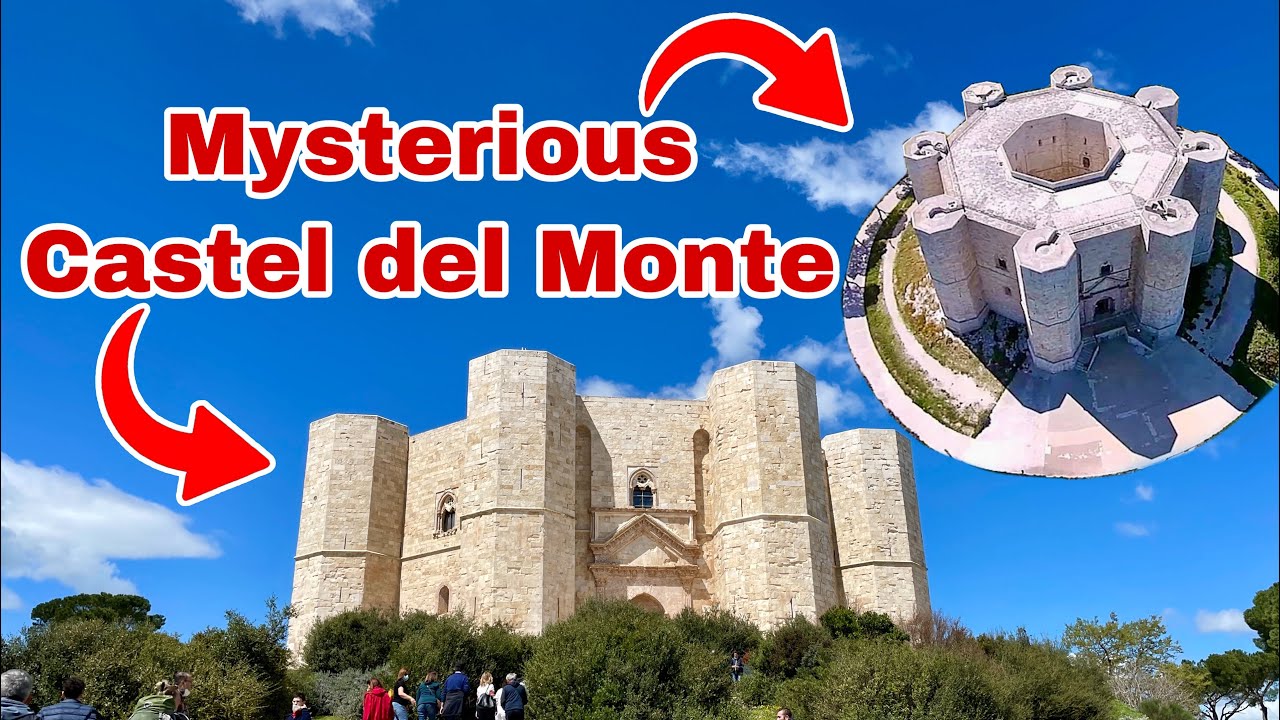 Nobody can understand why this MYSTERIOUS CASTLE was built 800 years ago 🇮🇹 CASTEL DEL MONTE