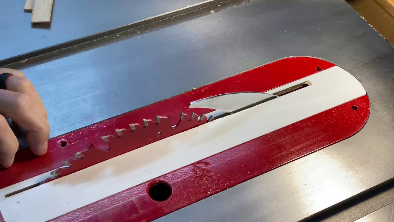 Thin Strip Jigs, part 3, half fence in action