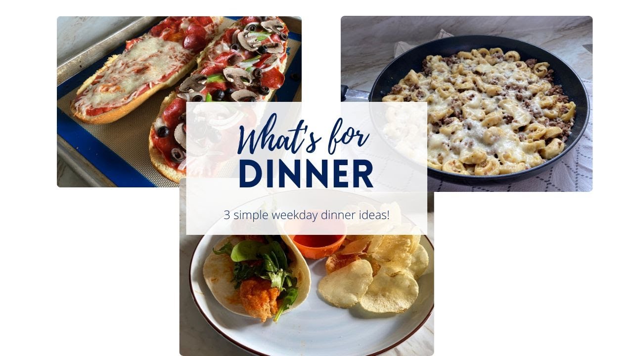 What's for Dinner Ep. 4 | Easy Dinner Idea | Quick Dinner Ideas