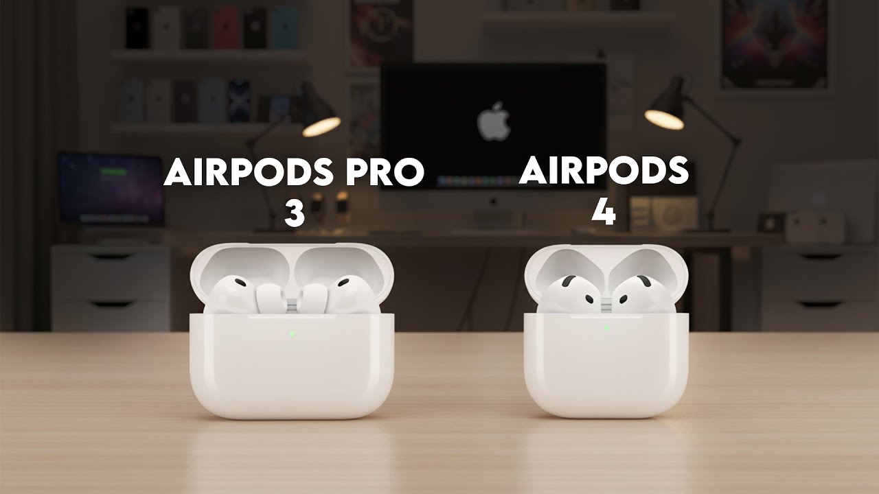 AirPods Pro 3 vs AirPods 4 - Which One to Choose?