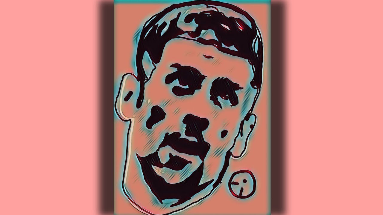 NOVAK DJOKOVIC Live Drawing of Sketch Easy  - NFT