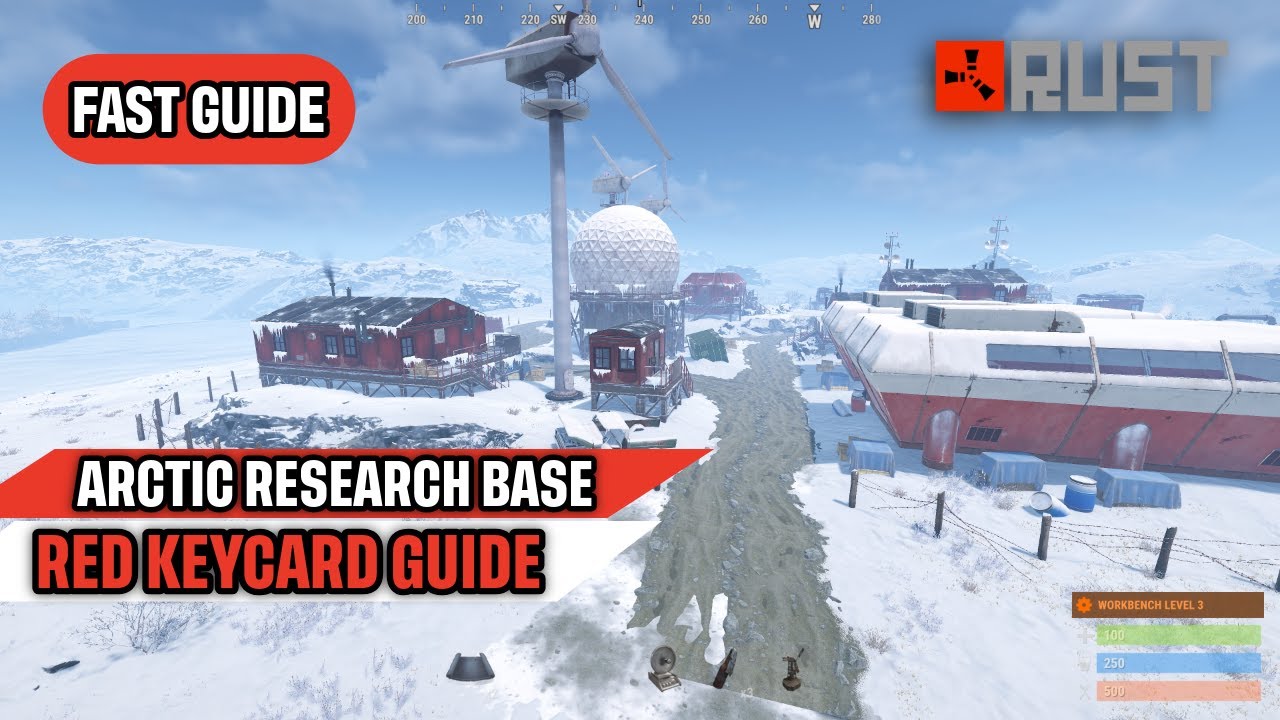 Arctic Research Base Red Keycard Location Rust Quick Guide
