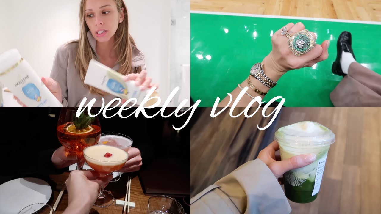 vlog | my blowout routine!! new books, lots of outfits & back home in Boston