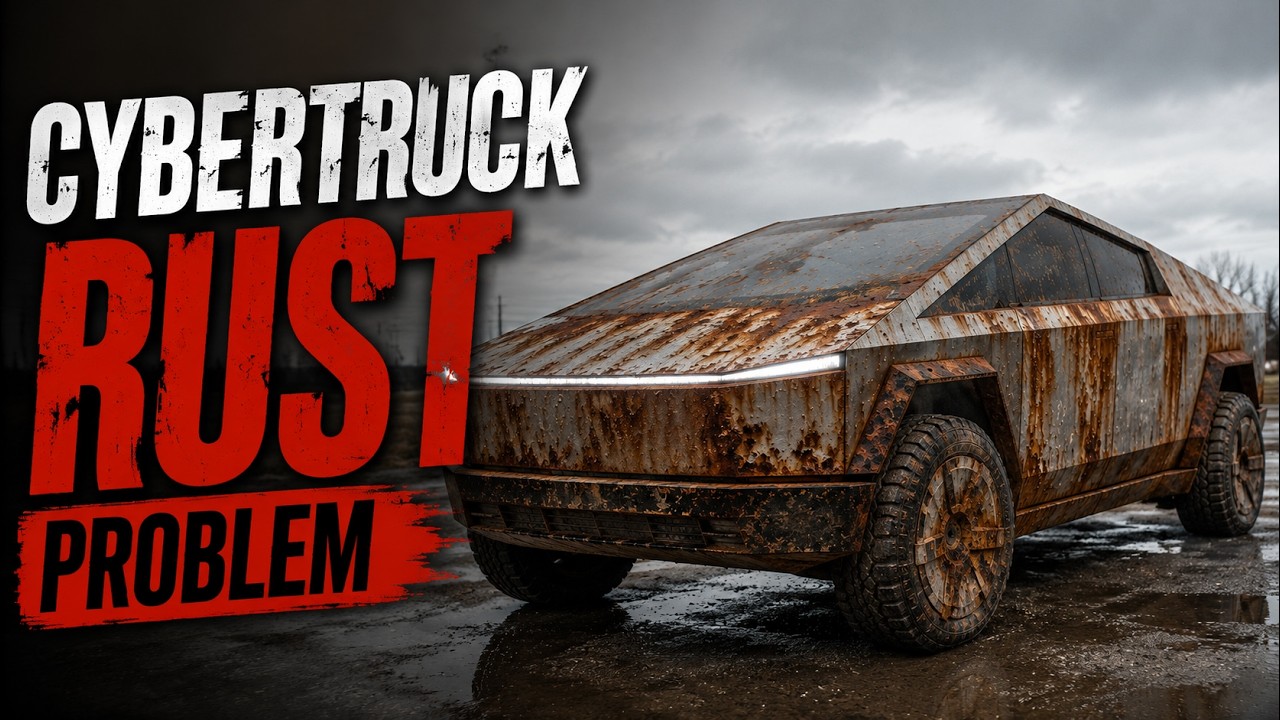 Проблема ржавчины на Cybertruck