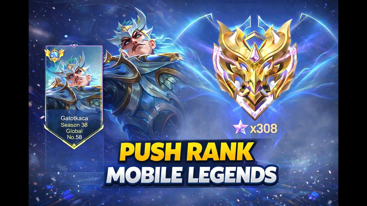 LIVE PUSH RANK MOBILE LEGENDS #STREAMDAY14 #mlbbidcreator