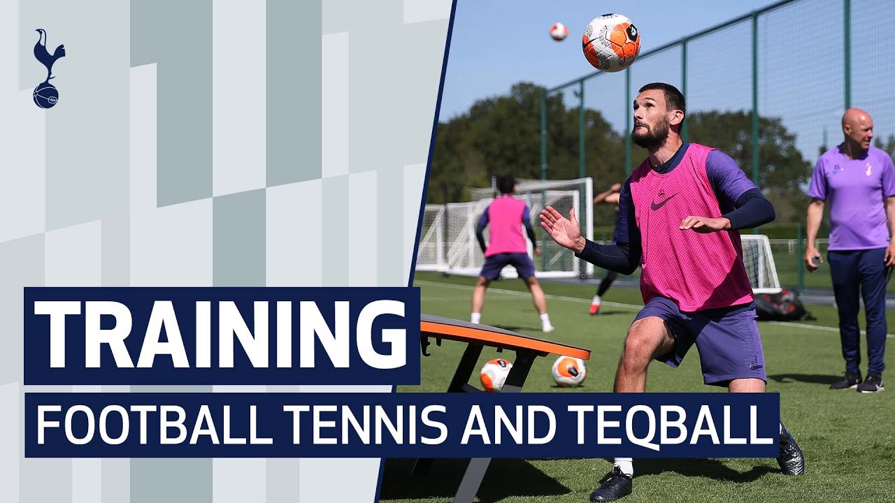 TRAINING IN THE SUNSHINE ☀️FOOTBALL TENNIS & TEQBALL AT HOTSPUR WAY