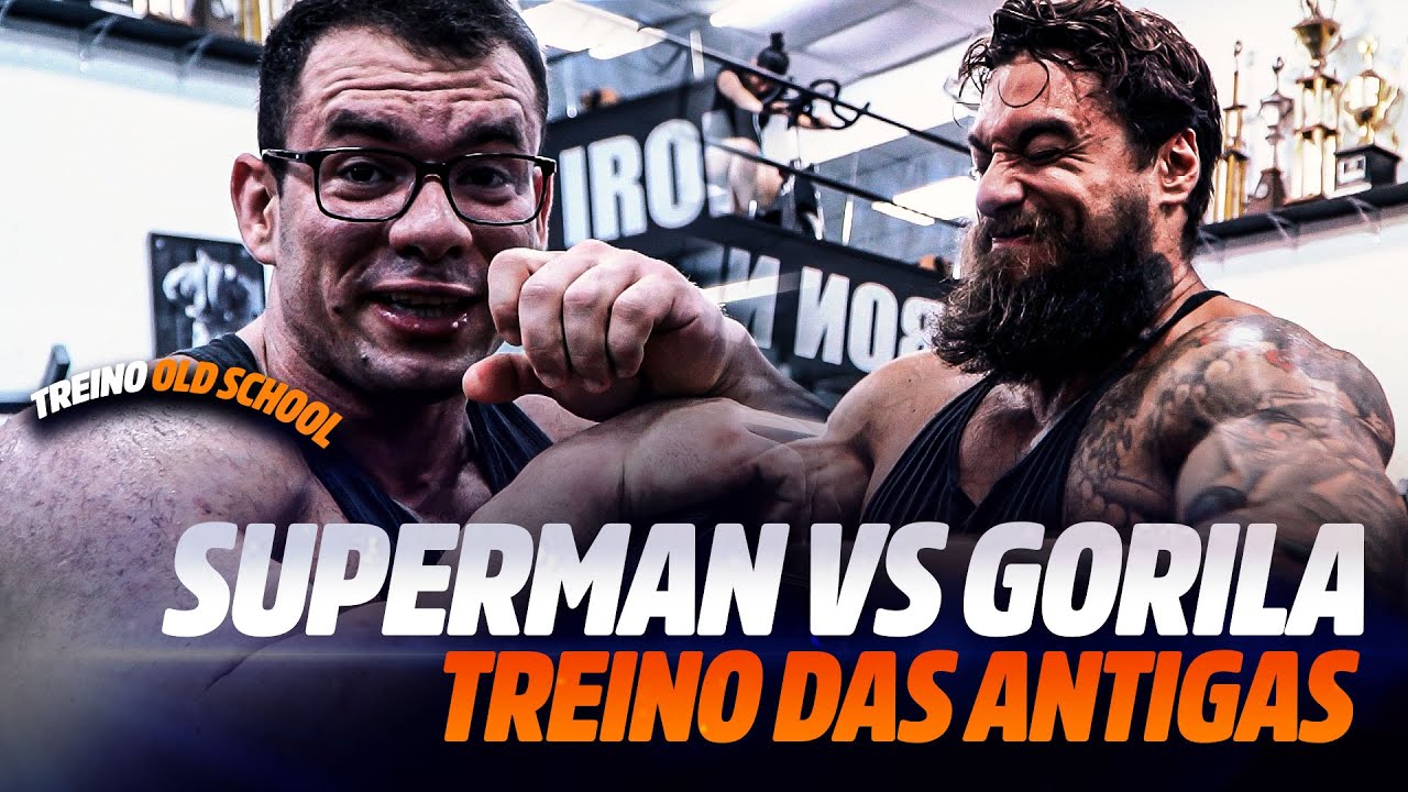 SUPERMAN E GORILA QUEBRANDO TUDO NA GERSON DORIA