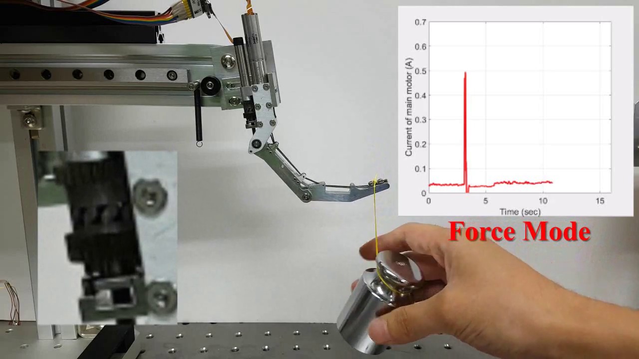 [2018 ICRA] A 2-Speed Small Transmission Mechanism Based on Twisted String Actuation