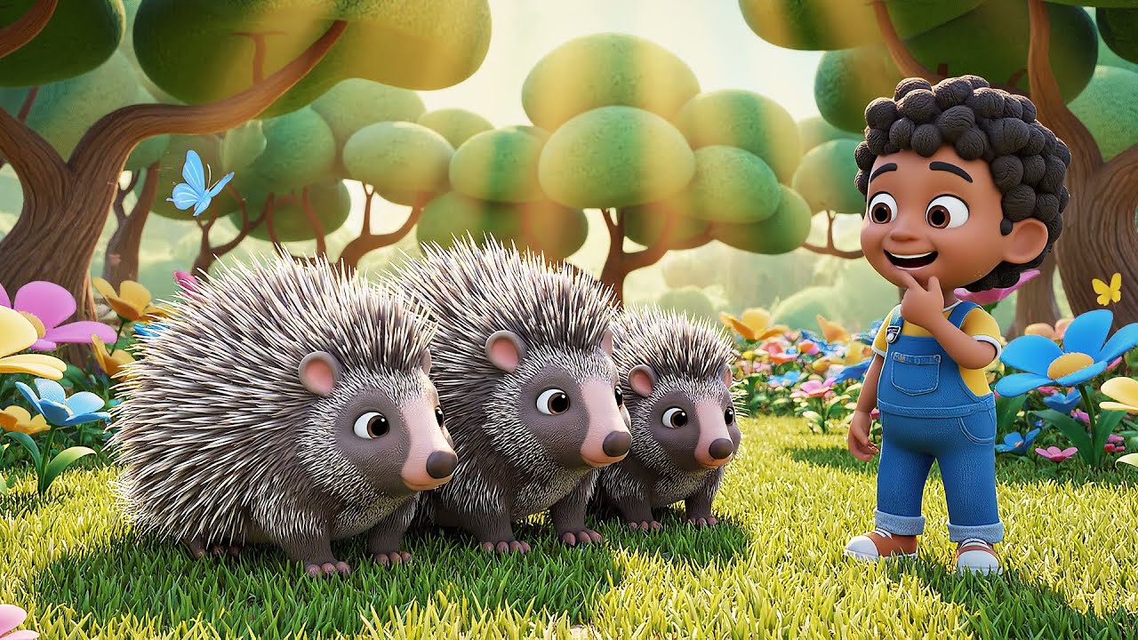 Cinco Pequeños Puercoespines, Poke Poke Po | Rimas Infantiles y Canciones para Niños