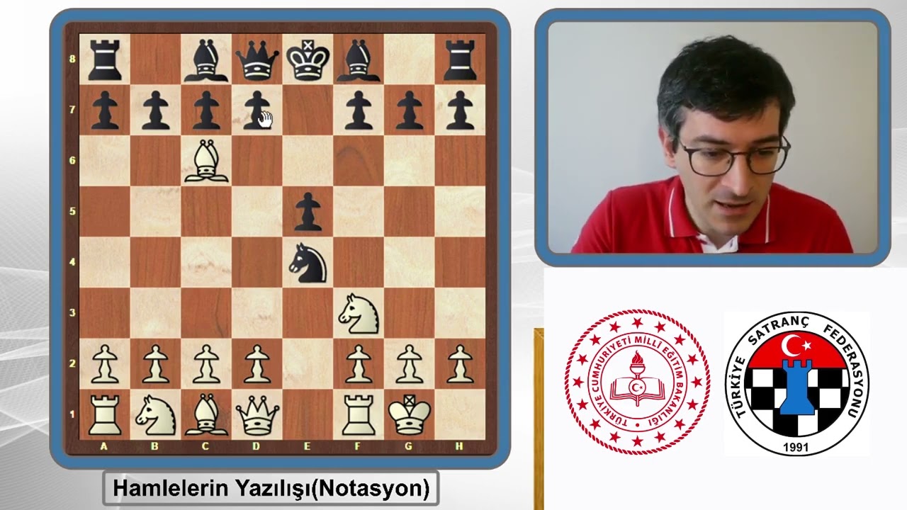 Satran&ccedil; 2 - 9- Hamlelerin Yazılışı (Notasyon)