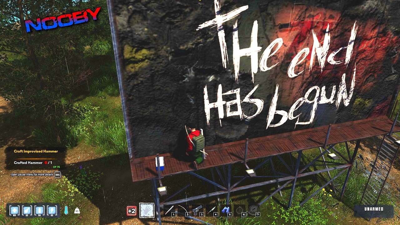 Looting Huddson City in this Survival Zombie game - HumanitZ