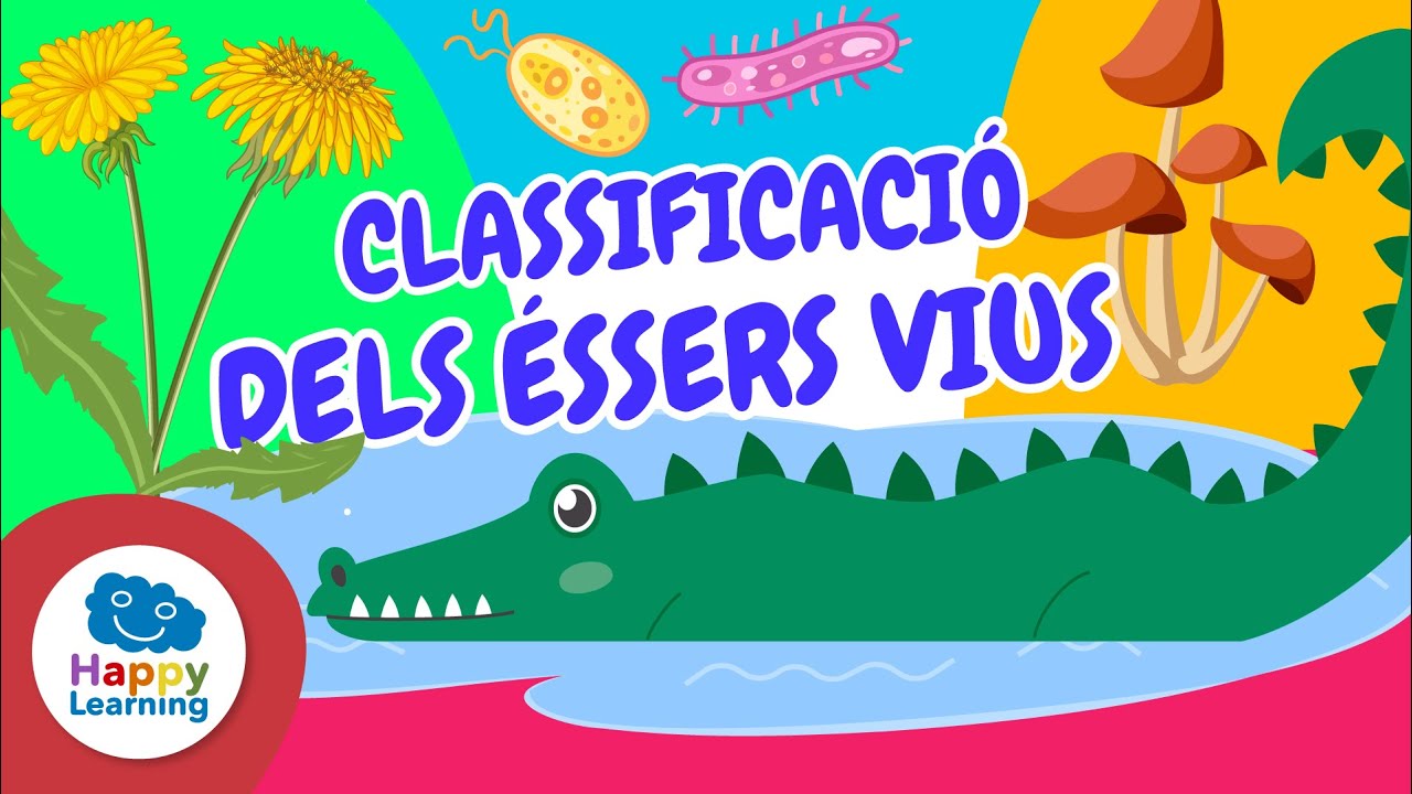 🌱🦋 ELS ÉSSERS VIUS: Característiques i Classificació | Vídeos educatius | @HappyLearningCAT