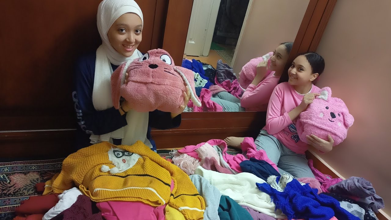 ترويق الدولاب 🥳 | نزلنا الشتوى وطلعنا الصيفى 🤗 ورحمه زعلانه علشان معندهاش هدوم شتوى 😭