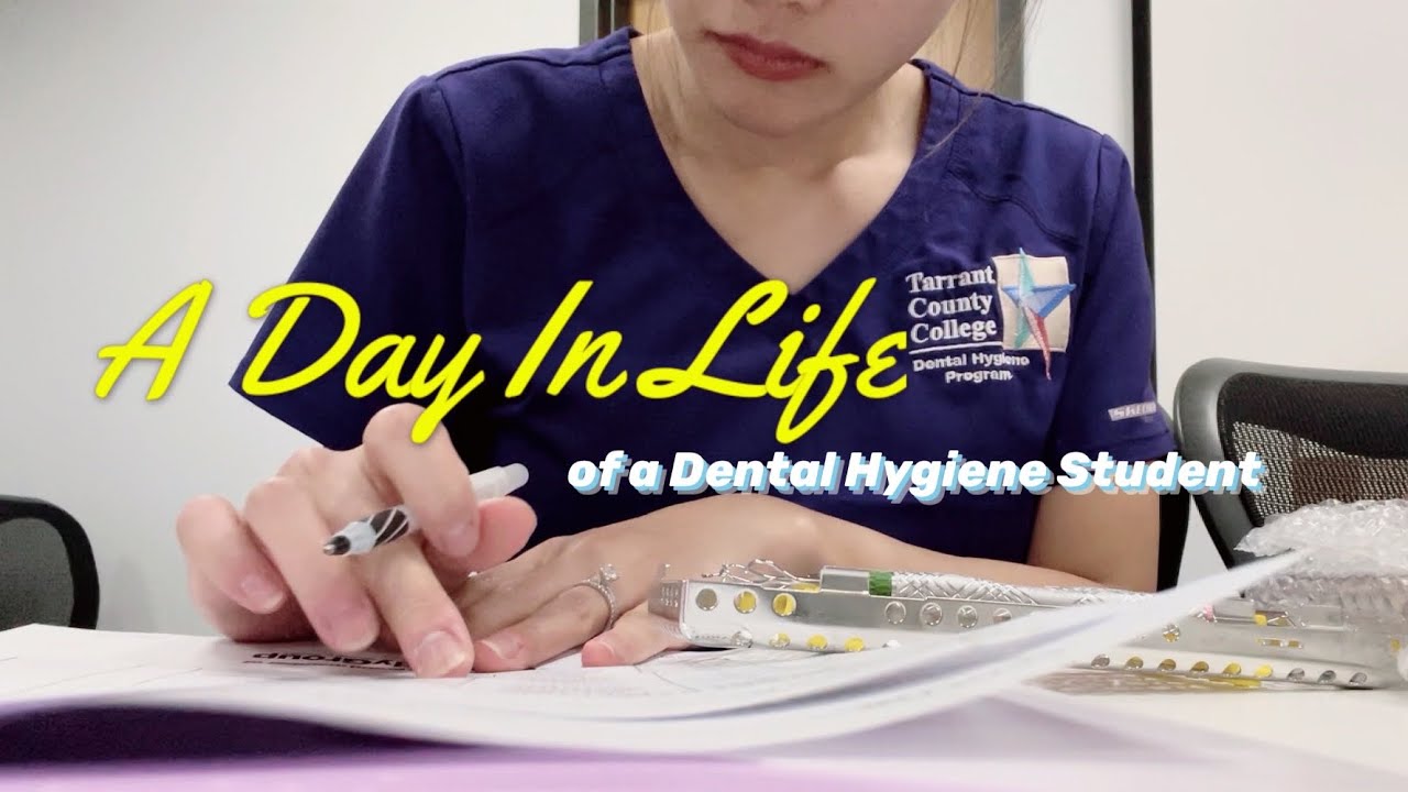 HALFWAY through the hygiene school | Loupe unboxing | dental hygiene student vlog
