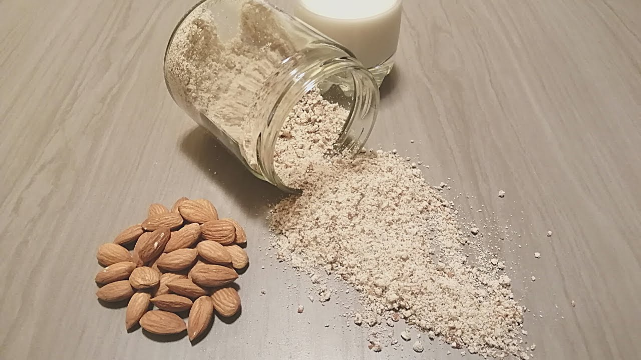 Cómo utilizar los residuos de la leche de almendras casera