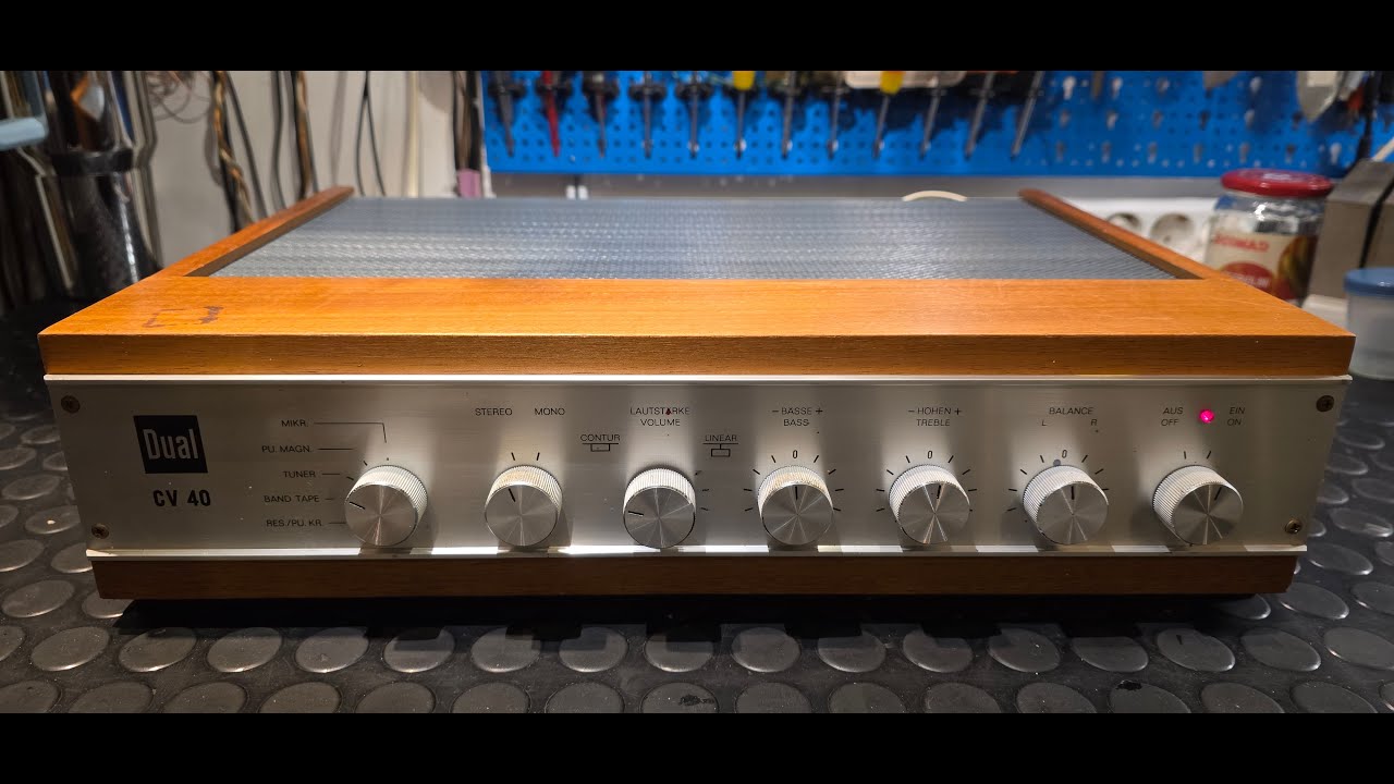 DUAL CV-40 усилитель классический 70' high fidelity -тест- распродажа на eBay