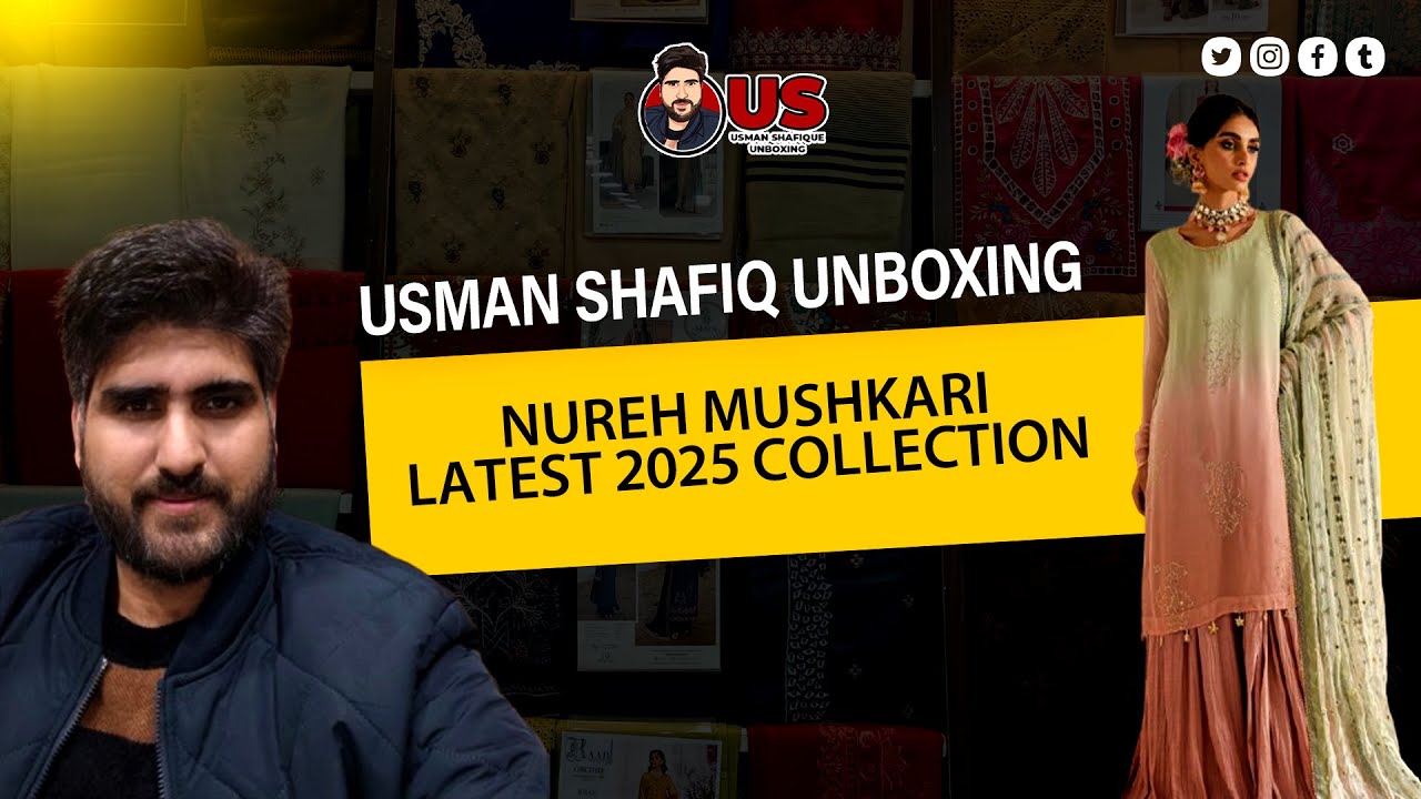 Nureh Mukeshkari latest Luxury Chiffon Collection 2025 Unboxing  / Honest Review ✅✅✅