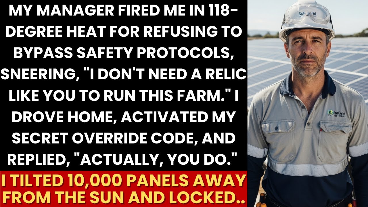 I Was Fired In 118° Heat: 