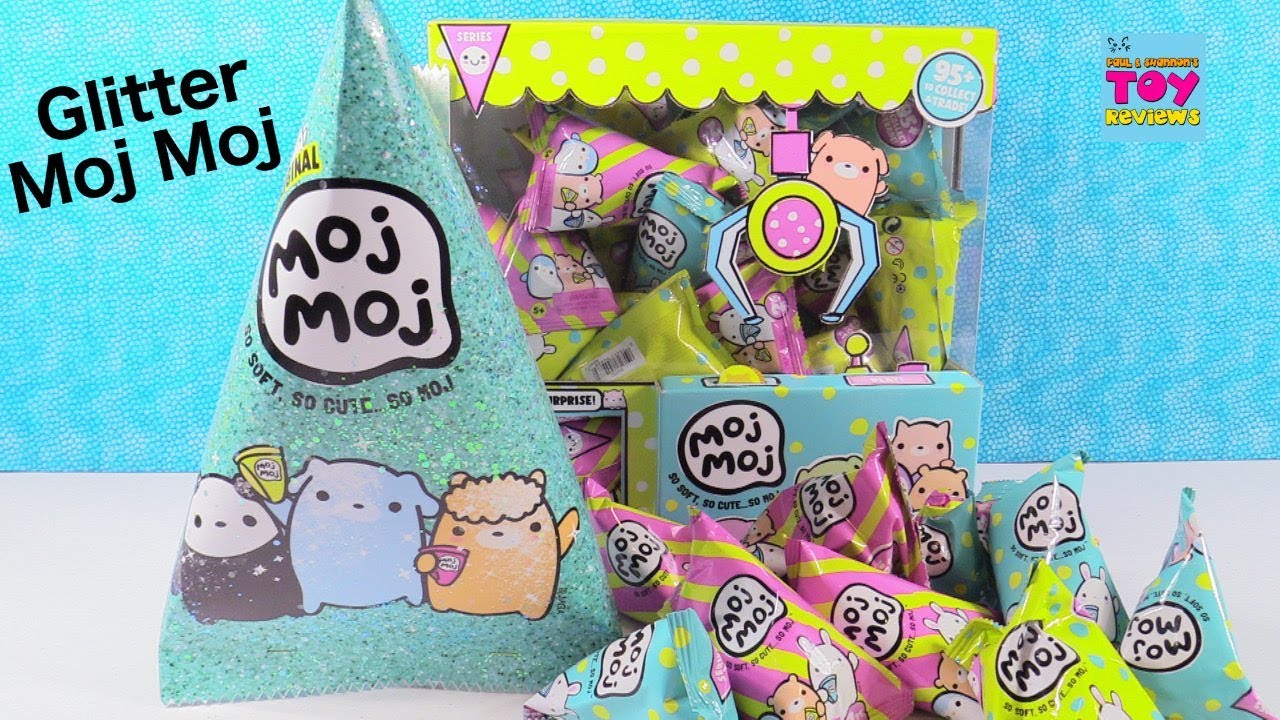 Moj Moj Glitter Series Squishy Blind Bag Unboxing Toy Review | PSToyReviews