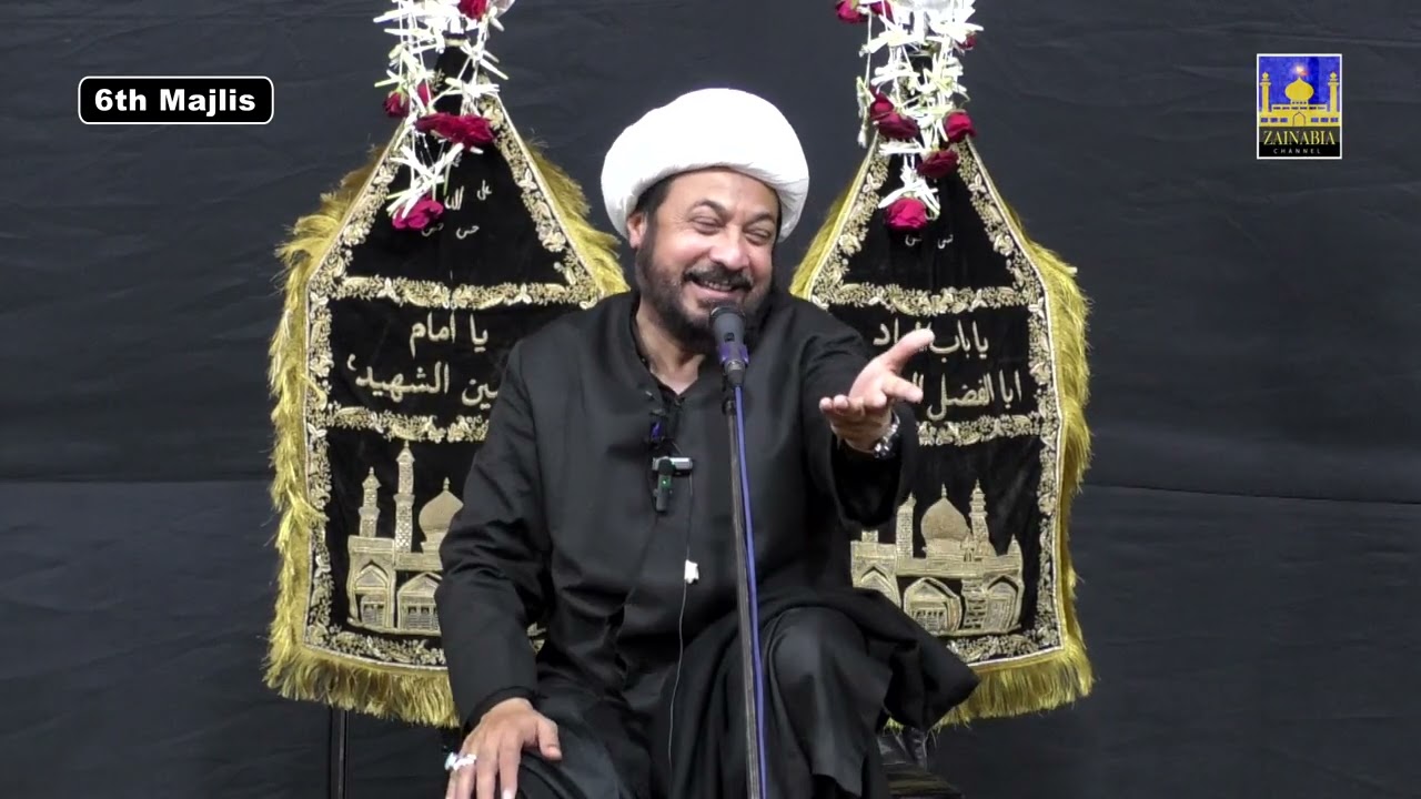 6th Majlis | Maulana Jafar Abbas Sb | Zainabia Imambargah | Muharram 1447/2025